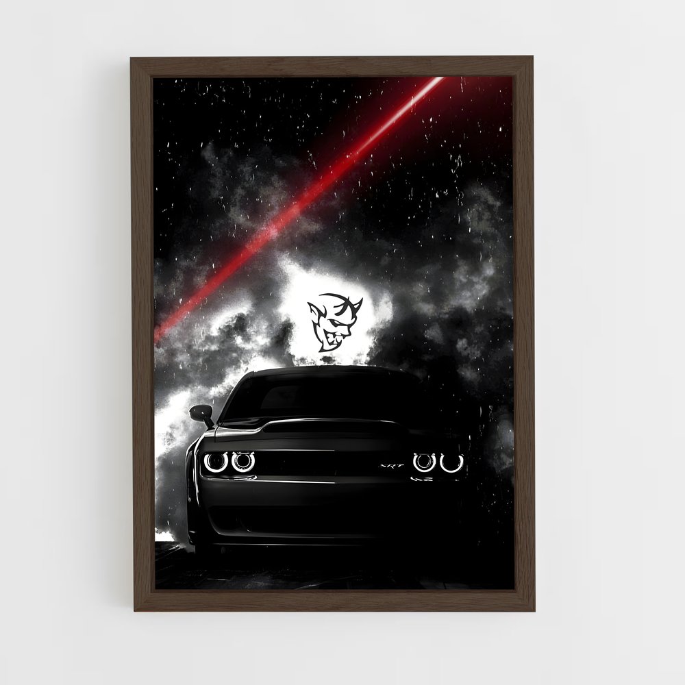 Poster Demon Laser – affiche Dodge (vue 5)